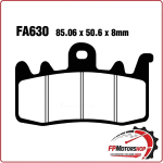 PASTIGLIE FRENO PER MOTO BMW R1200 GS 13>20 DUCATI MONSTER 821 15>21 EBC FA630HH