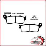 PASTIGLIE FRENO PER MOTO HONDA VFR1200X CROSSTOURER 12> EBC FA636HH VFR 1200 X
