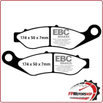 PASTIGLIE FRENO PER MOTO HARLEY TRIKE TRI GLIDE ULTRA FRONT 14> EBC FA638HH