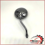 SPECCHIO SPECCHIETTO RETROVISORE DX PER MOTO HONDA HORNET CB 600 98>06 CROMATO