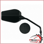 SPECCHIO SPECCHIETTO RETROVISORE DX PER SCOOTER DERBI SENDA DRD GPR 50/125 NUDE