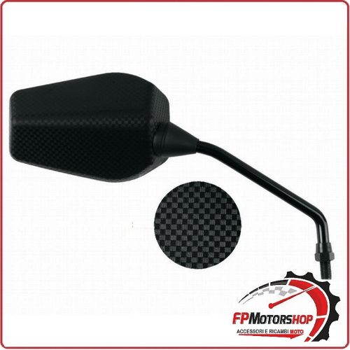 SPECCHIO SPECCHIETTO RETROVISORE DX PER SCOOTER DERBI SENDA DRD GPR 50/125 NUDE