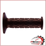 COPPIA MANOPOLE MANUBRIO PER MOTO CROSS VEGA MX 85 MARRONE ARIETE 01628-CFM