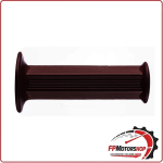 COPPIA MANOPOLE MANUBRIO PER MOTO CROSS ESAGONALI 22mm MARRONE ARIETE 00699-CFM