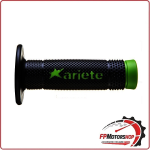 COPPIA MANOPOLE MANUBRIO PER MOTO CROSS VULCAN VERDE- NERO ARIETE 02643-VN
