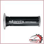 COPPIA MANOPOLE HARRIS PER MOTO KAWASAKI FORO PASSANTE ARIETE 01687/F 120mm