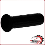 COPPIA MANOPOLE MANUBRIO UNIVERSALI PER SCOOTER PIAGGIO NERO ARIETE 00670