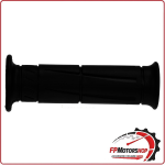 COPPIA MANOPOLE MANUBRIO PER MOTO KAWASAKI GOMMA ARIETE 02625/SSF 120mm FORATA