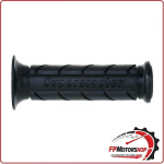 COPPIA MANOPOLE PER MANUBRIO SCOOTER PIAGGIO NERO ARIETE 01668/A UNIVERSALI