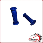 COPPIA MANOPOLE MANUBRIO PER MOTO GALINDO SUPERBIKE BLU EBC GX003