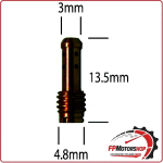 PACK SET 4 GETTI CARBURATORE DEL MINIMO EBC22/210-55 MIKUNI