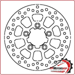 DISCO FRENO PER SCOOTER KYMCO GRAND DINK 250/300 ANTERIORE GRIMECA DR407