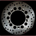 DISCO FRENO PER SCOOTER SUZUKI EPICURO ANTERIORE EBC MD934D