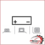 BATTERIA PER MOTO 12V YUASA YTX16-BS KAWASAKI ZR 1100 82-97 VN