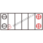 BATTERIA AGM GEL PER MOTO 12V MOTOBATT MBTX30UHD YB30L-B HARLEY DAVIDSON FLHR