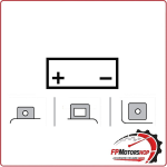 BATTERIA PER MOTO 12V YUASA YTX24HL-BS ARTIC CAT XTX 700 10