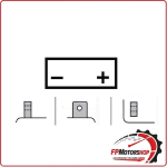 BATTERIA PER MOTO 12V YUASA YT19BL-BS G19 BMW K1100RS 94-01 K1100LT/LT