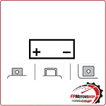 BATTERIA PER MOTO 12V YUASA TTZ12S YTZ12S-BS HONDA JAZZ 250 01-06 FORZA