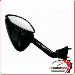 SPECCHIO SPECCHIETTO RETROVISORE DX NERO PER MOTO KAWASAKI ZX-14 05> ZZR 1400