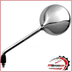 SPECCHIO SPECCHIETTO RETROVISORE DX PER MOTO DUCATI SPORT CLASSIC GT CROMATO