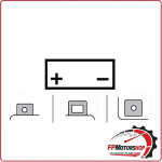 BATTERIA PER MOTO 12V YUASA YTX20-BS HARLEY/BUELL 1000/1200