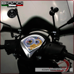 KIT ATTACCHI PARABREZZA SCOOTER PER KEEWAY GOIA 50 BIONDI 8500574 GOCCIA 09>