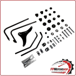 KIT ATTACCHI PARABREZZA PER SCOOTER HONDA CHIOCCIOLA 125 SENZA FORO BIONDI