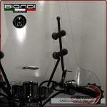 KIT ATTACCHI PARABREZZA SCOOTER PER GARELLI CAPRI LX 50 BIONDI 8500651 07> KYMCO