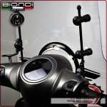 KIT ATTACCHI PARABREZZA SCOOTER PER WAYEL W3 21> BIONDI 8500485