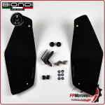 DEFLETTORE CUPOLINO PER BMW R1200GS NERO SATINATO BIONDI 8010380