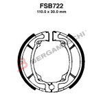 GANASCE FRENO PER MOTO FSB722 SUZUKI RV VAN 200 16 125 02>10 RM