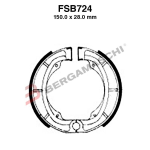 GANASCE FRENO PER MOTO FSB724 KAWASAKI KL 250 78>79 SUZUKI TS 74>82