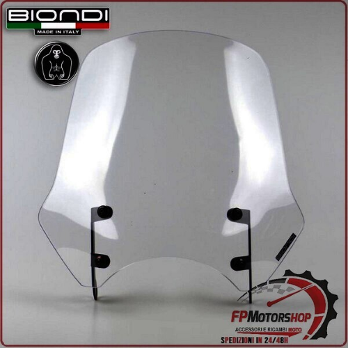 CUPOLINO PARABREZZA KAWASAKI Z650 RS 2022> TOURING TRASPARENTE BIONDI 8010454