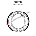 GANASCE FRENO PER MOTO FSB737 YAMAHA TY S 250 84>90 YZ 125 85>87 83>84 IT
