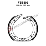 GANASCE FRENO PER MOTO FSB805 BMW K75 750 84>88