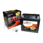 BATTERIA AGM GEL PER MOTO 12V OKYAMI OTX14 BSR YTX14 BENELLI ADIVA 125/150 01-02