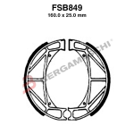 GANASCE FRENO PER MOTO FSB849 CAGIVA ALA ROSSA 350 83>88 BLU 250 83