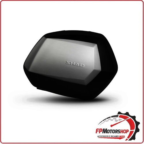 COPPIA BORSE LATERALI PORTAPACCHI PER MOTO SHAD SH35 IN ALLUMINIO D0B35200 35lt