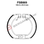 GANASCE FRENO PER MOTO FSB869A PIAGGIO VESPA 200 RALLY 180 SS 160 GS SPRINT 150