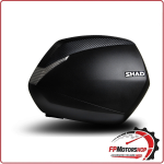 COPPIA BORSE LATERALI PORTAPACCHI PER MOTO SHAD SH36 CARBON COVER D0B36200 36lt