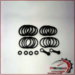 KIT REVISIONE 2 PINZE FRENO ANTERIORE PER SUZUKI RGV 250 GAMMA 89>96 TOURMAX