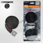 SET 2 CINGHIE DA TRASPORTO MOTO CON FIBBIA AUTOBLOCCANTE 5 MT BIONDI 5600232