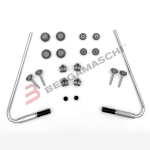 KIT ATTACCHI PER PARABREZZA SCOOTER PIAGGIO FLY 50/125/150 BIONDI 8500698 04>