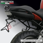 PORTATARGA PER MOTO KAWASAKI VERSYS 650 07-09 REGOLABILE BIONDI 8901006