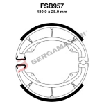 GANASCE FRENO PER MOTO FSB957 SUZUKI UE EPICURO 125 98>00 UC 150