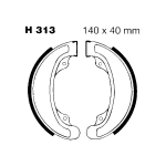 GANASCE FRENO PER MOTO HONDA CB 400 EBC H313 MESCOLA ORGANICA