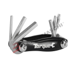 SET 6 CHIAVI MISTE OXFORD PER MANUTENZIONE MOTO TL201 INCLUSE BRUGOLA TORX CROCE