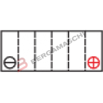 BATTERIA MOTO MOTOBATT MBTZ7S YTZ7S PRECARICATA SIGILLATA ERMETICA 12 V 6,5 Ah