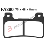 PASTIGLIE FRENO PER HONDA CBR 600RR 1000RR 04-06 ANTERIORE EBC EPFA390HH
