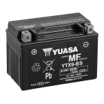 BATTERIA AVVIAMENTO YUASA YTX9-BS PER MOTO SCOOTER 12 V 8 Ah HONDA CBR SUZUKI
